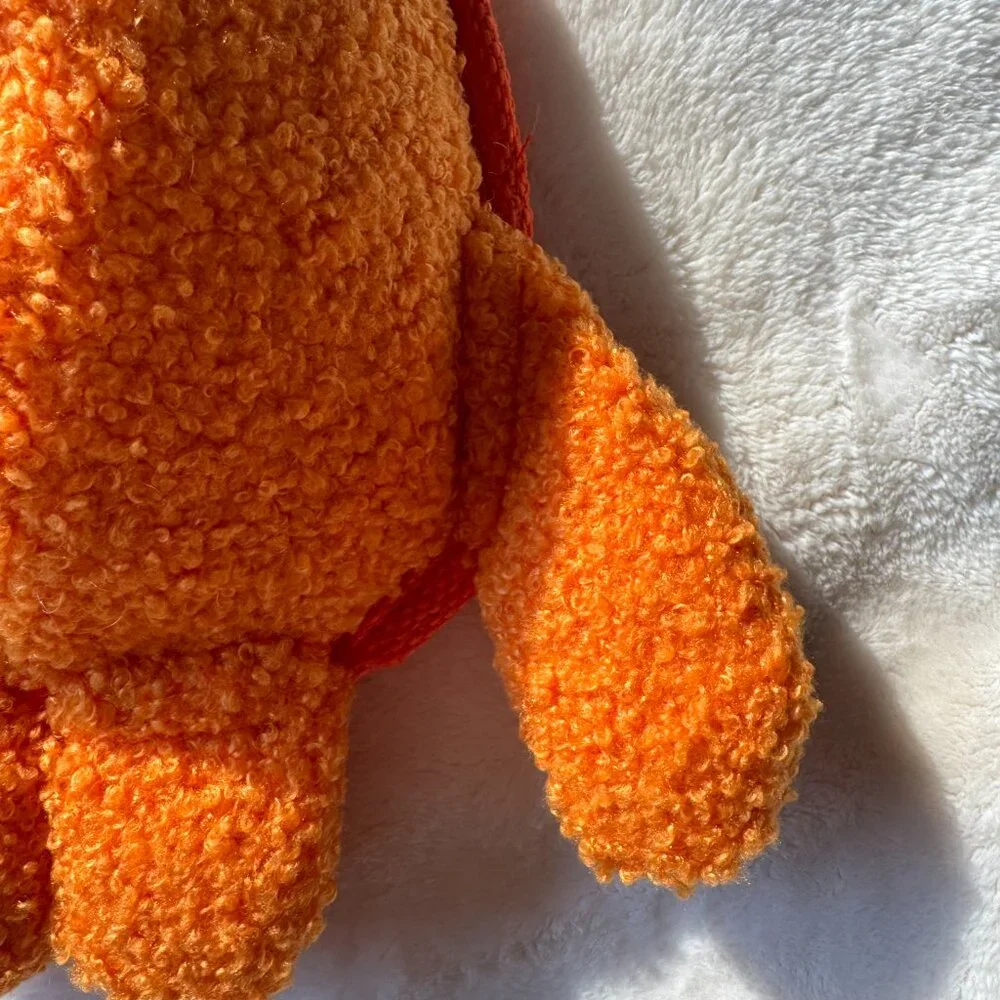 NWT, BARK Box Giganto Gene, Orange Plush Dog Toy, Size M-L 20+ lbs. Dogs